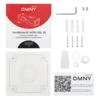 Камера сетевая буллет 2Мп OMNY BASE miniBullet2E-WDS-SDL v2 28 с двойной подсветкой и микрофоном Камера сетевая буллет 2Мп OMNY BASE miniBullet2E-WDS-SDL v2 28 с двойной подсветкой и микрофоном